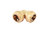 Угольник 32х32 для труб ПНД латунь STOUT (SFH-0006-003232)