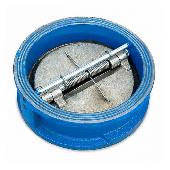 Клапан обр. Ду100 двухстворчатый Ci