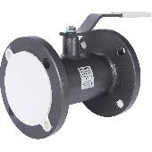 Кран шаровой ALSO КШФ Ду 65 Ру 1,6 МПа из ст.20 стандарт. проход