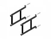 ME 66337.3 Комплект консолей WK для монтажа распределителя поколения 8 на стене