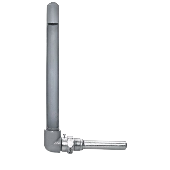 Оправа для термометра угловая M27х2 300C L285/63