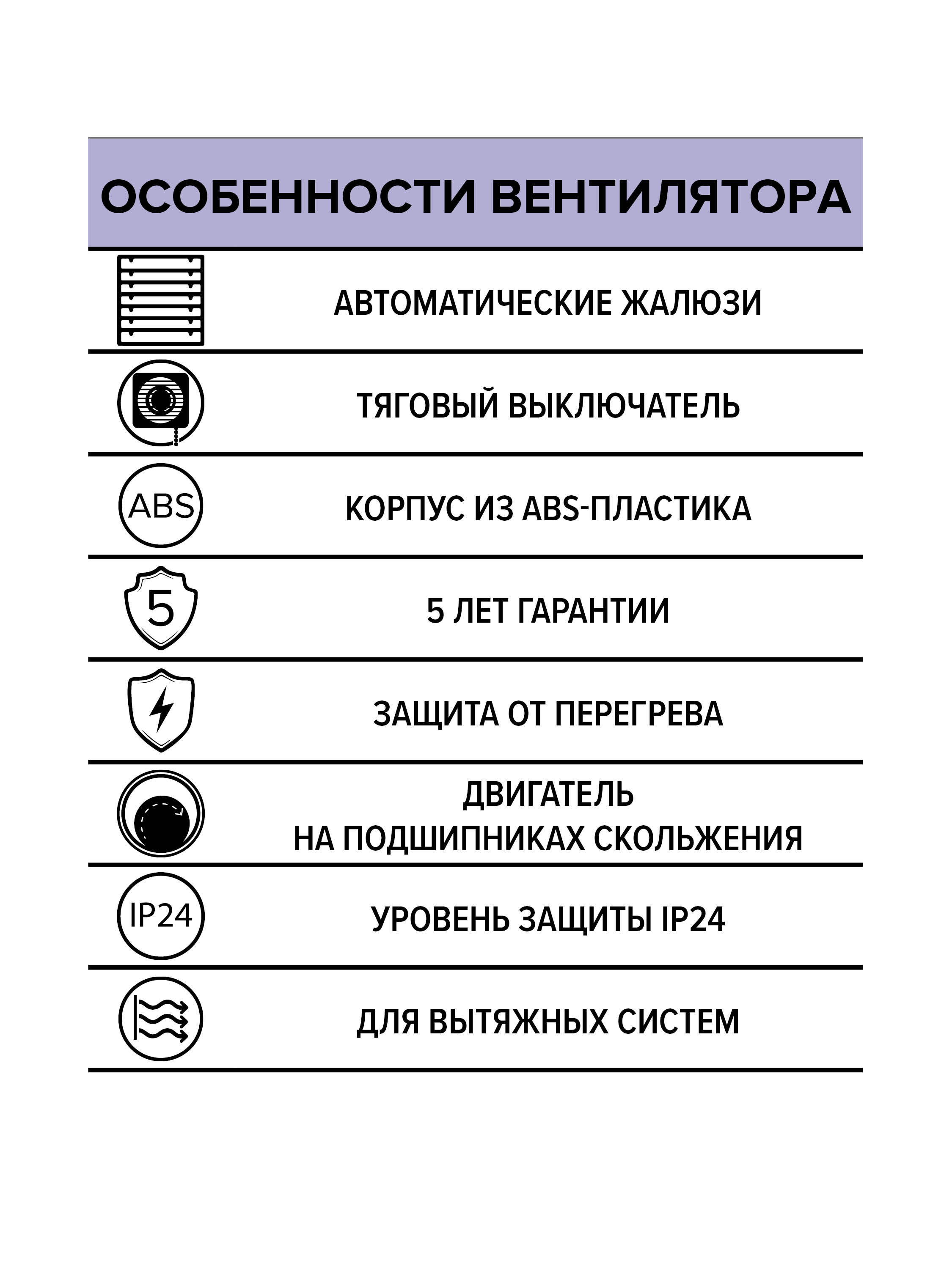 Вентилятор накладной D100 ERA  тяг.выкл. авт.жалюзи EURO 4A-02