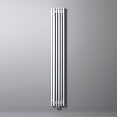 Радиатор стальной профильный  VELAR 1500 B-8 секц.нп 050 ( RAL 9016 матовый) б/термост.клапана