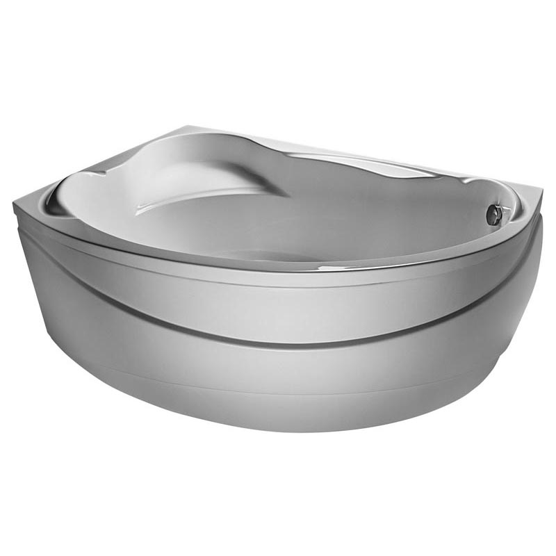 Ванна акрил 1MARKA CATANIA 160*110 левая+каркас+панель без сифона