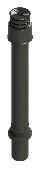 Терминал вертикальный утепленный 1000 мм DN60/100 STOUT (SCA-6010-800001)