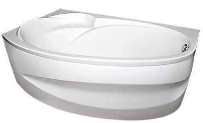 Ванна акрил JULIANNA 160*95 R правая без каркаса, панели, сифона, 1MARKA