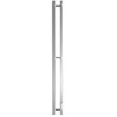 Полотенцесушитель эл. ROCK quadro 120*08 Полированный 2 опоры STOUT (SHQ-R1Q0-012008)