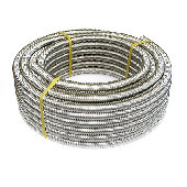 Труба гофриров.из нерж. стали отожж. SS304 TIM 15A бухта 50м. ZTI.600.304.1550