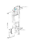 Комплект Cersanit DELFI подв.с кр.т/п lift+инст.BLACK+кн.LEON пластик хром глянц