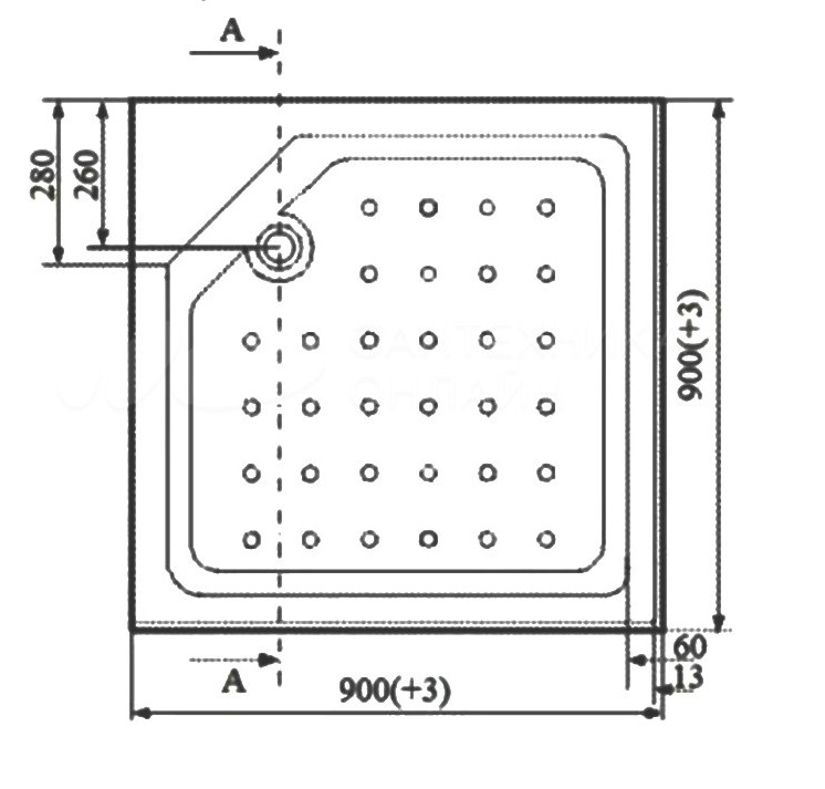 ТРИТОН ПД1 Поддон  душевой 