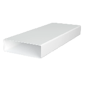 Воздуховод прямоугольный ПВХ 60х204 L=0,5м ERA 620ВП