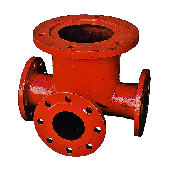 Тройник ТФ 150х65 фл.