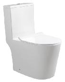 Унитаз-моноблок KN6225000 смыв торнадо, сиденье, 690*360*790, KNOIS