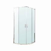 Душевой уголок SOLO R 900х900х1900 прозр стекло. профиль хром 061108, BERGES