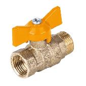 Кран шар. ГАЗ Стандарт Ду20 Ру40 г/ш баб Dist 422Б
