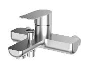 Смеситель для ванны Велато, брашированная сталь, KERAMA MARAZZI