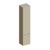 CUBO 165 пенал подвесной правый, лимо матовый, KERAMA MARAZZI