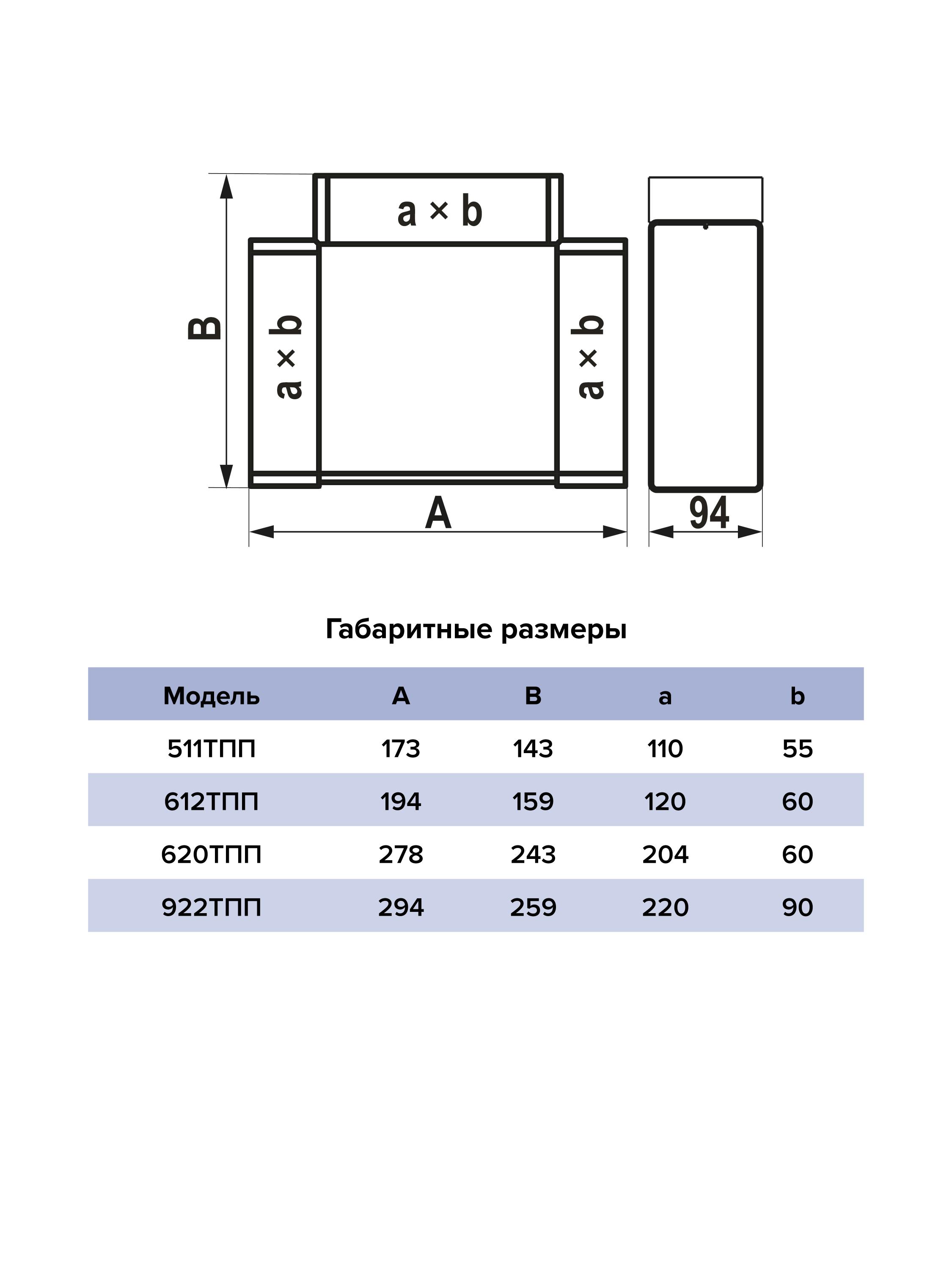 Тройник ТПП 55х110 пластик ERA