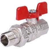 Кран шар.(вода) Америк.   1/2