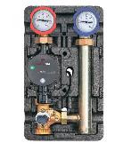 Насос. группа с трехход. смес. клап. без насоса 1