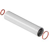 Труба коакс. Ø60/100 без наконечника 1 м ROMMER (RCA-6010-001000)