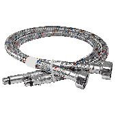 М10 П-ка смеситель 200см(пара) гайка латунь(40)