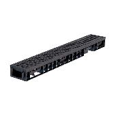 ЛОТОК ЛВП MASTER DN100 H70 B125 1000*148*70 С ПЛАСТИКОВОЙ РЕШЕТКОЙ (КОМПЛЕКТ) (110701)