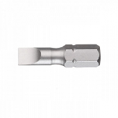 Бита WEKADOR шлиц 0,8х5.5 Torsion 25мм, (5ф), поштучно