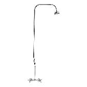 4155 TORNADO Смеситель в душевую кабинку c жестким душем металлокерамика*