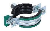 Хомут оцинкованный с epdm KSB2  М8/10 25-28мм
