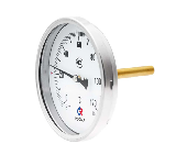 Термометр РОСМА БТ-51.211(0-120С)G1/2.64.1,5 КЛ.  биметалл. 100 мм
