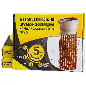 Комплект для шумоизоляции канализационных труб TONLOS PIPE (261313)