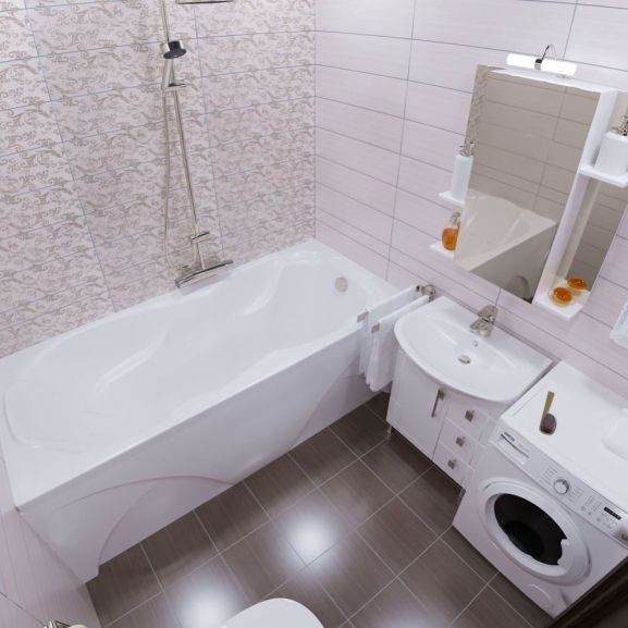 ТРИТОН Ванна Цезарь прямоуг.1800х800х455 на каркасе без панели и сифона