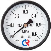 Манометр РОСМА ТМ-310T.00 0-0,6 МПА КЛ.2,5 G1/4