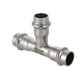 Пресс-тройник соединительный 22x15x22 нержавейка VT