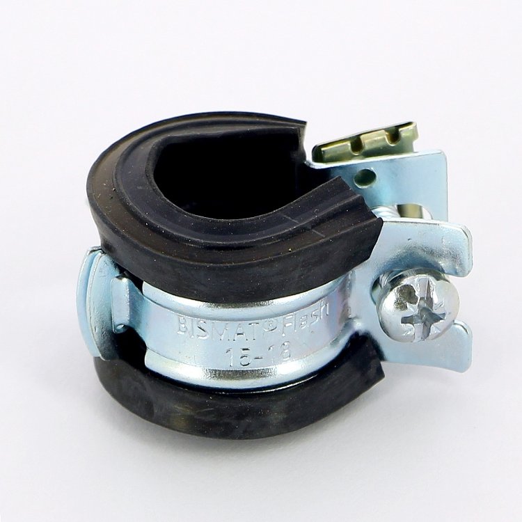 Хомут с epdm BISMAT Flash М8 15-18мм