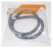 Шланг сливной 1м для стиральных машин в индивид.упак., ZOX