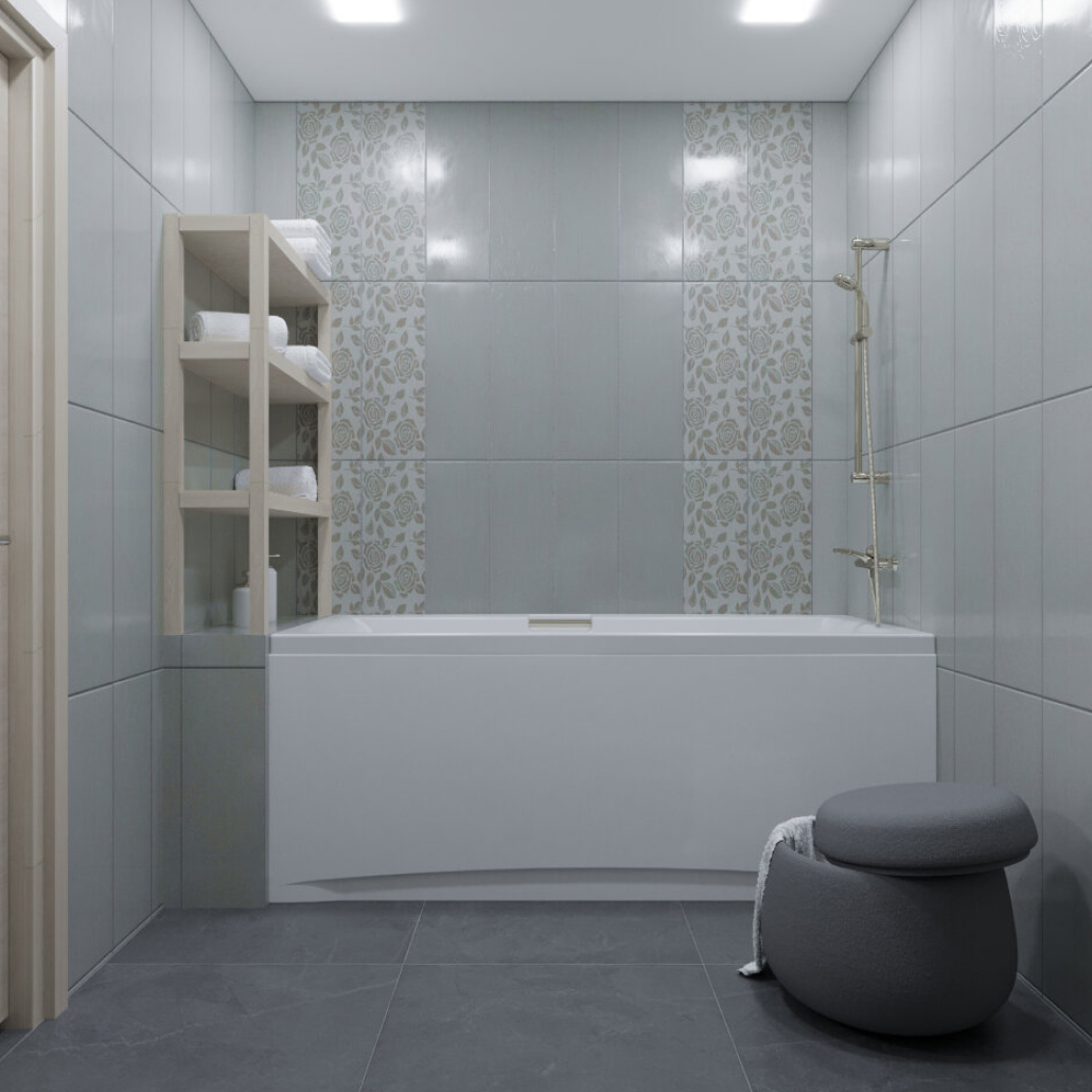 ТРИТОН Ванна Алекса прямоуг.1500х750 на каркасе без панели и сифона