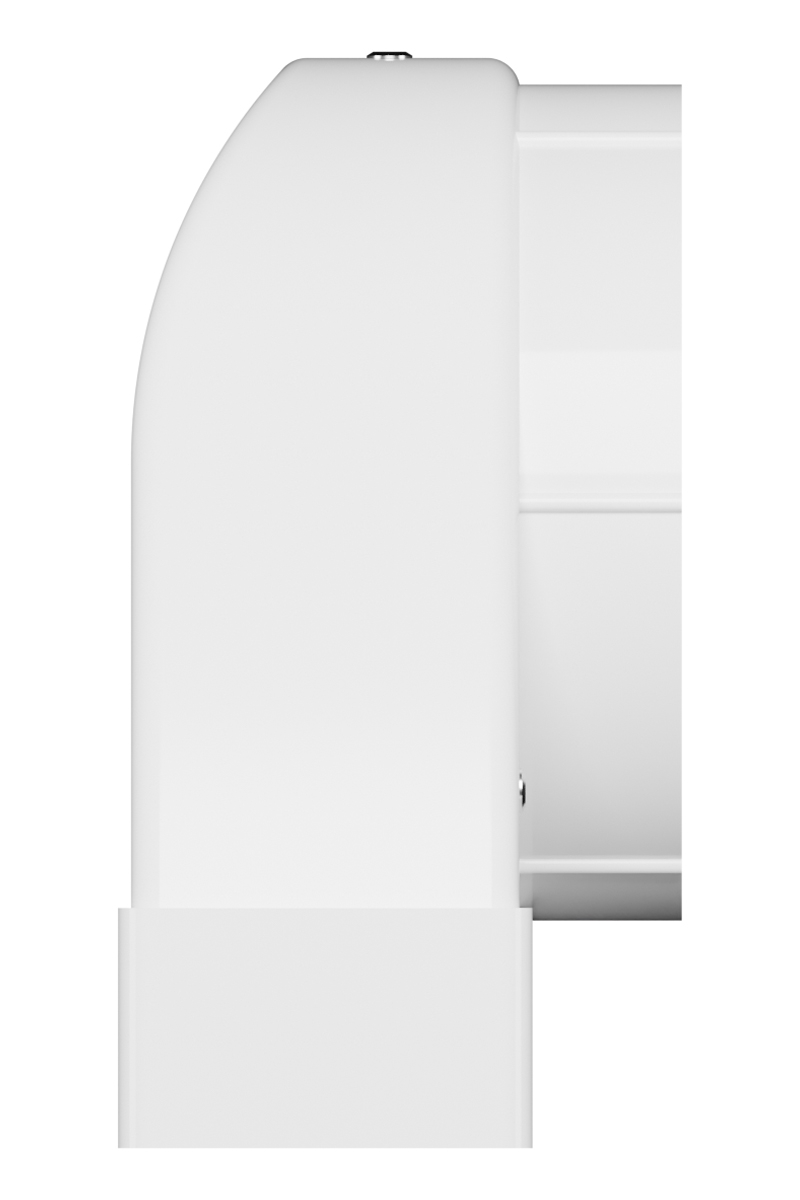 Решетка вентиляционная SH 60х204 сетка разъемная на магнитах D125 ERA