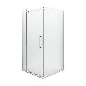 ERLIT Душевое ограждение без поддона ER10110H-C1(100*100*200, квадрат, прозрачное стекло 6мм),