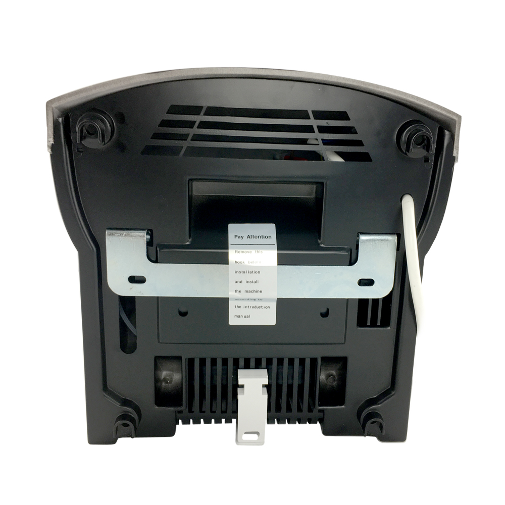 6902 GFmark Сушилка для рук, корпус пластик АБС цвет черный с неон.подсветкой, КЛАССИКА 1800W