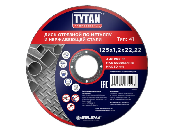 Круг отрезной по мет. Tytan 230х2,0х22 (10ф) поштучно
