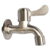 MAGNUS Кран водоразборный 10 см от стены металлокерамика с аэратором нерж (304) 9257