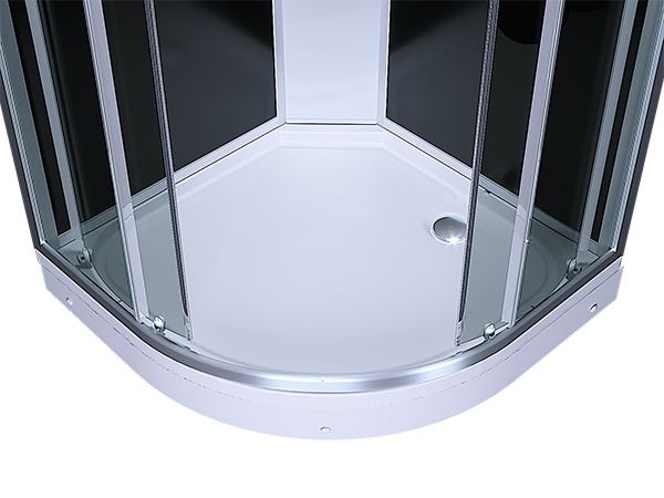 ERLIT Душевая кабина ER3510P-C4-RUS 100*100*215 (без г/м, низ.поддон, тонир.стекло)