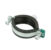 Хомут оцинкованный с epdm 2S М8/10 20-24мм