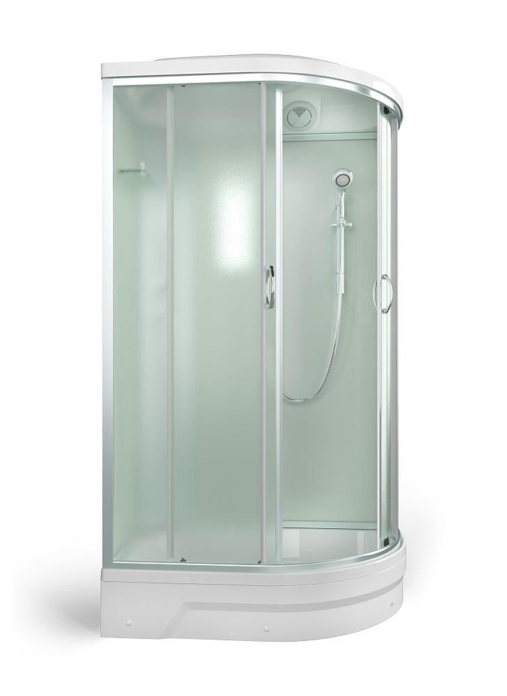 ERLIT Душевая кабина ER351226L-C3-RUS 1200*800*2260 (без г/м, средний поддон, мат. стекло 4мм)