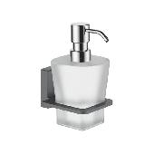 A12513AT Дозатор настенный ACCOONA стекло/латунь Цвет: графит (20)