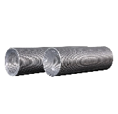 Воздуховод ВА  D110 гибкий гофрированный алюминиевый. L до 3м ERA