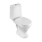 Унитаз-компакт Грация (гориз. вып., нижн.подв., 2-реж.арм., сид.полипропилен), SANTERI