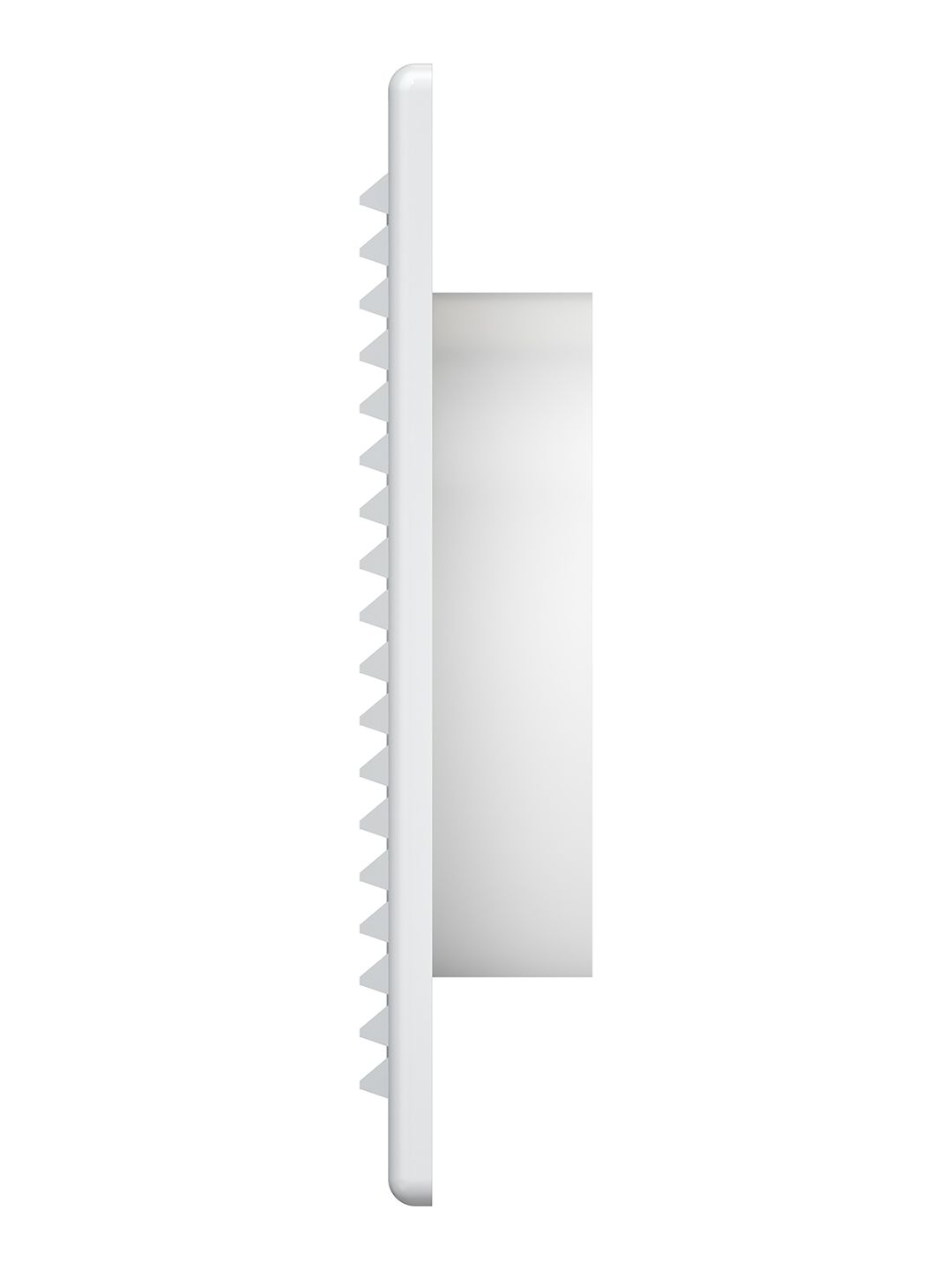 Решетка вентиляционная RF фланец D125 разъемная 208х208 пластик ERA 2121R12F